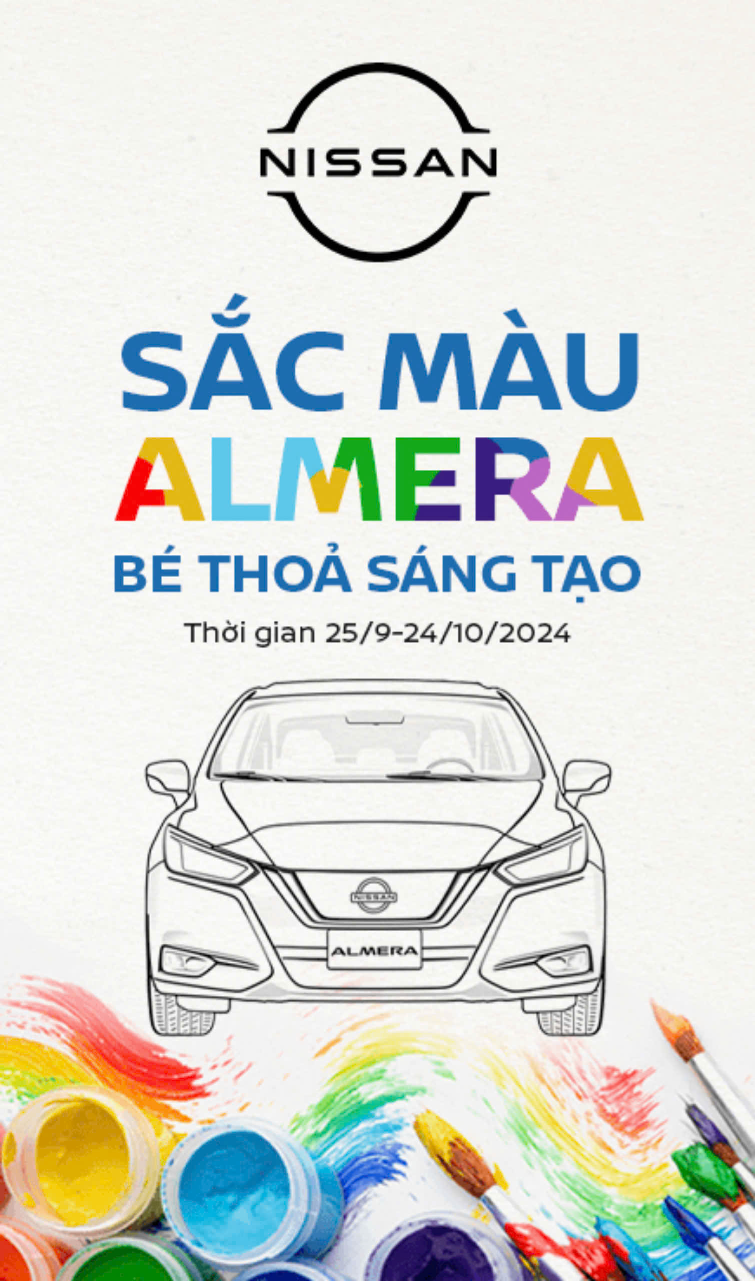 CUỘC THI "SẮC MÀU ALMERA - BÉ THỎA SÁNG TẠO"