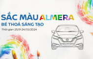 CUỘC THI "SẮC MÀU ALMERA - BÉ THỎA SÁNG TẠO"